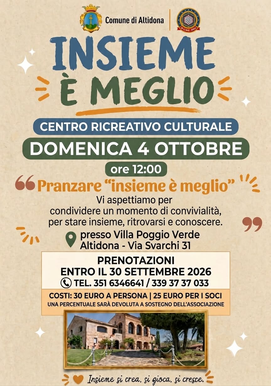 Locandina Insieme è Meglio